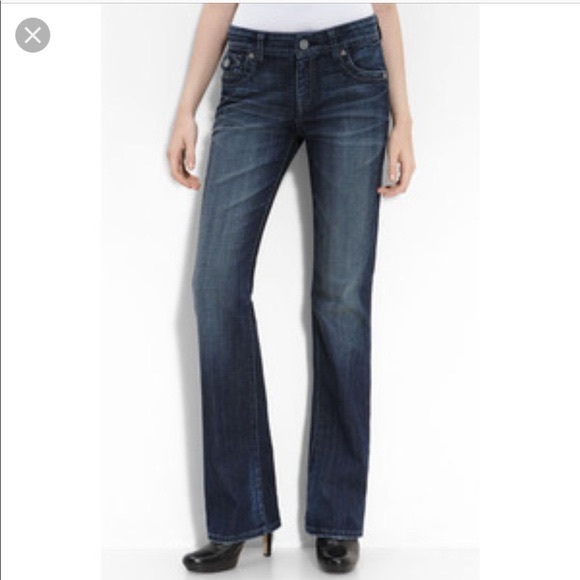 Kloth Flap Pocket Bootcut Denim Jeans 